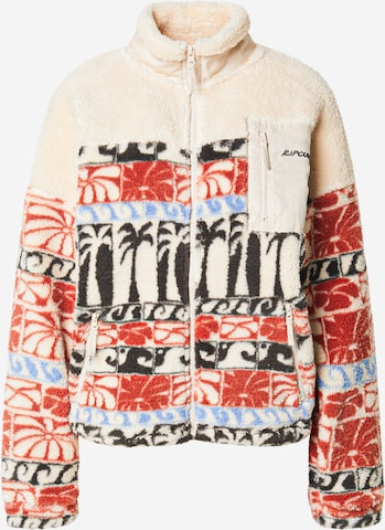 RIP CURL Toiminnallinen fleecetakki 'OCEANIC' värissä beige: etupuoli