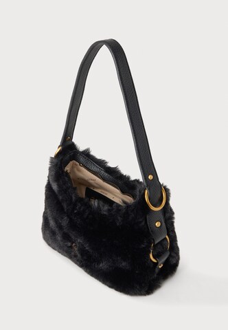 GUESS Schultertasche 'Camden' in Schwarz