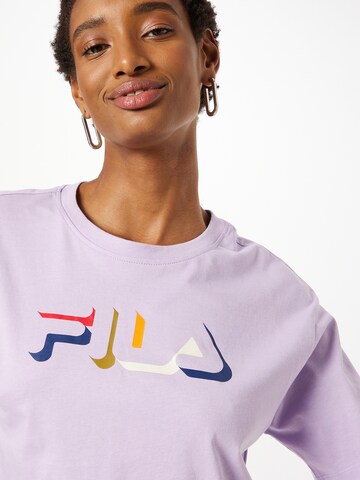 FILA T-Shirt in Lila