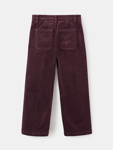 MANGO KIDS Широка кройка Панталон 'CRIS' в червено