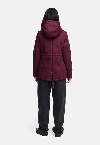 Parka d’hiver 'Manolya' MARIKOO en rouge