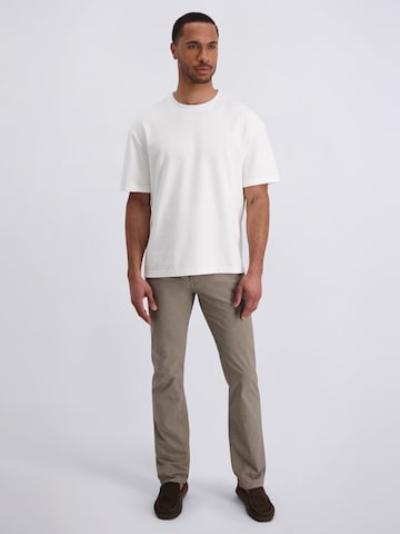 Regular Pantalon chino 'Lyon' PIERRE CARDIN en beige