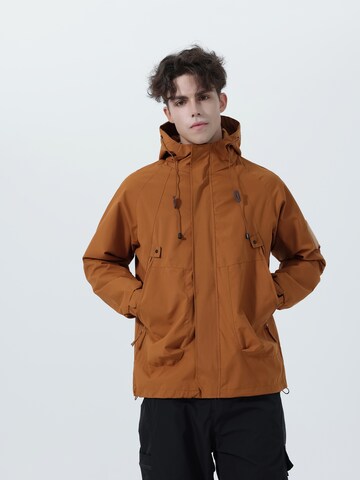 Youthup Outdoor jacket in Brown
