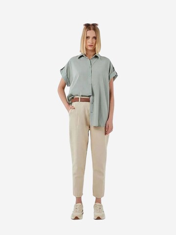 MixRay Oversized Shirt 'Hemden' in Green