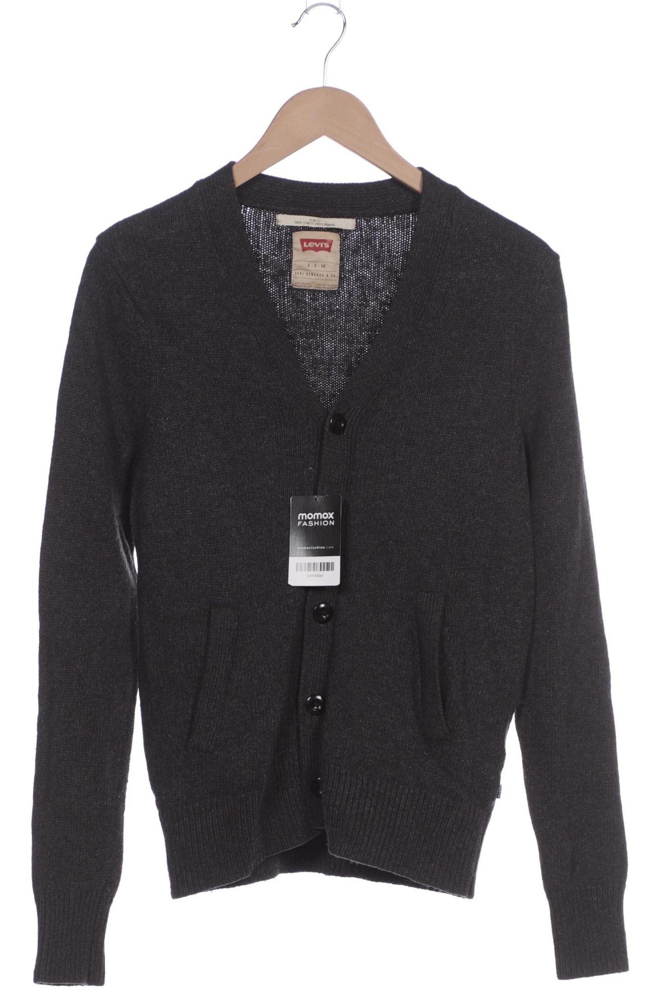 LEVI'S ® Strickjacke S in Grau: Vorderseite