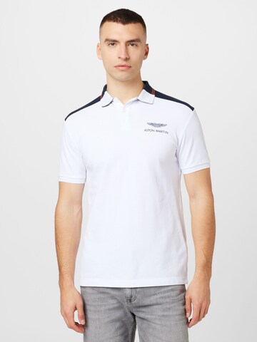 Hackett London - Camiseta en blanco: frente