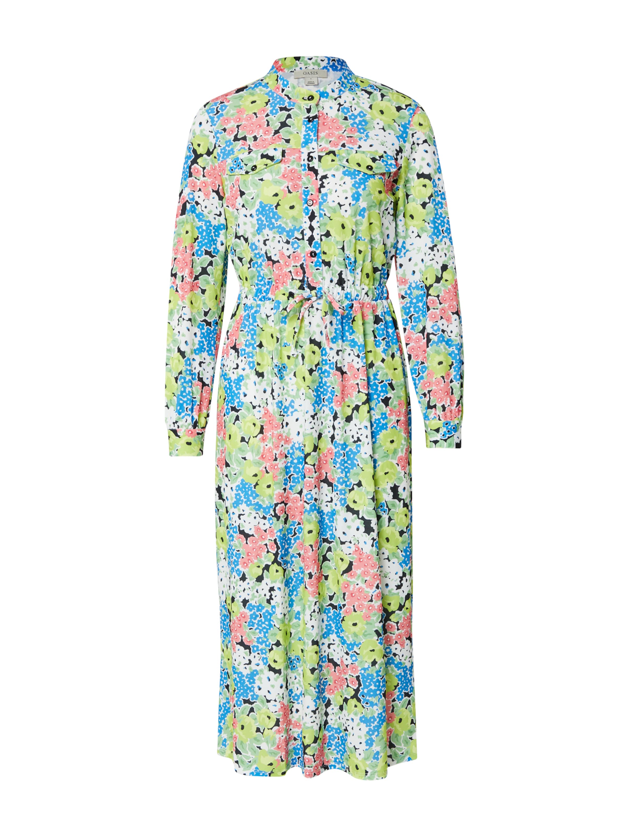 Oasis Shirt dress in Mixed colours: front