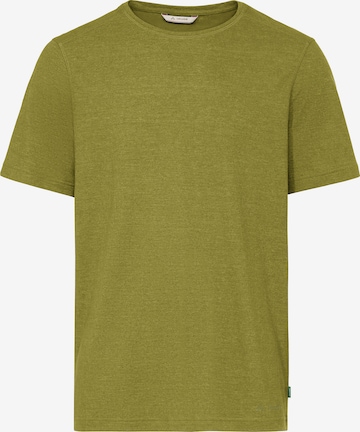 VAUDE Funktionsshirt 'Redmont Hemp' in Grün: Vorderseite