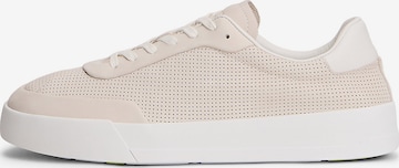 Baskets basses TOMMY HILFIGER en beige : devant