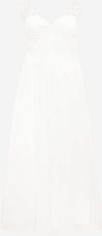 My Mascara Curves Večerné šaty - Béžová: predná strana