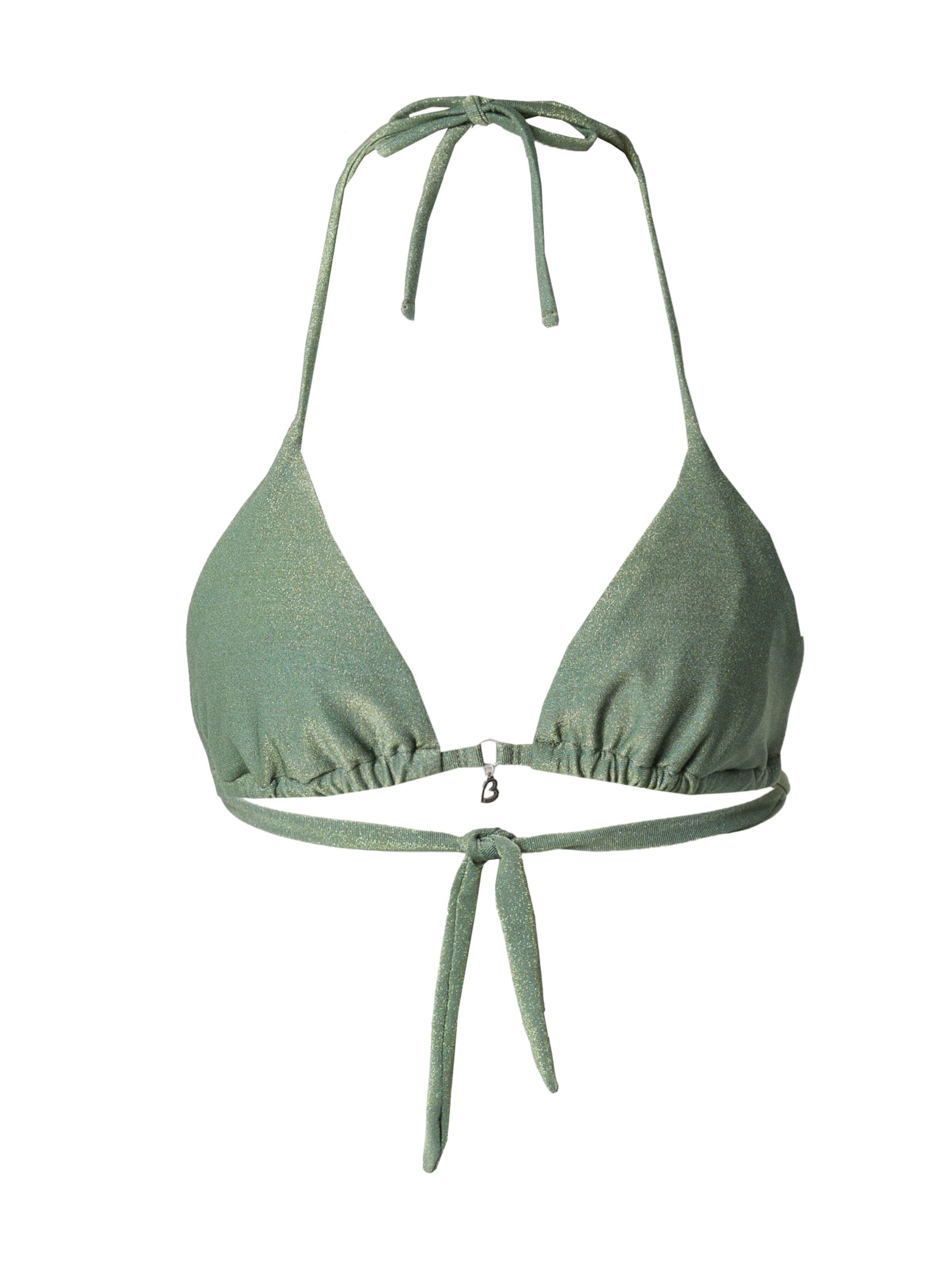 Banana Moon - Triángulo Top de bikini en verde: frente