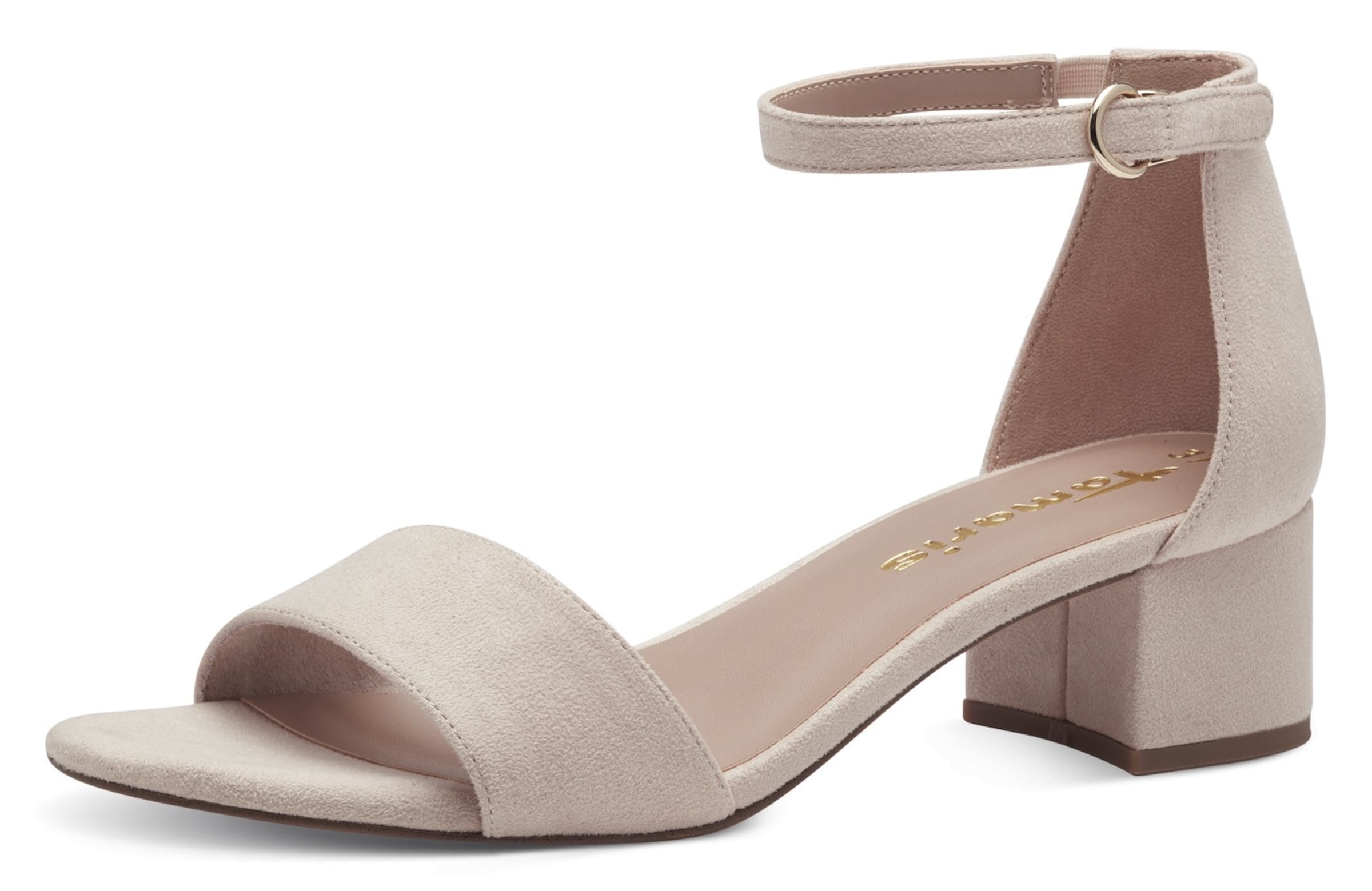Tamaris Strap sandal in Beige: front