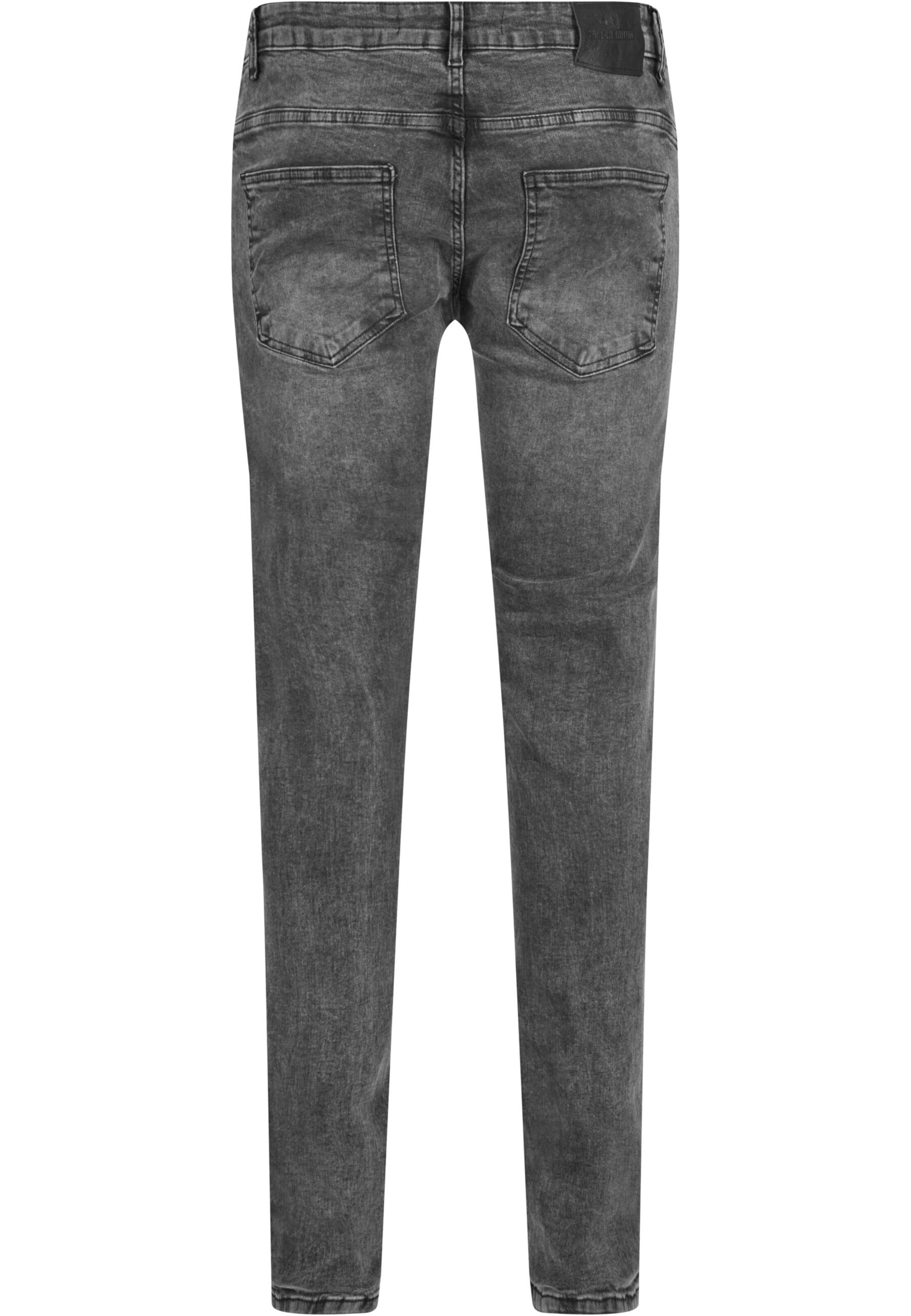 2Y Premium Regular Jeans in Grau
