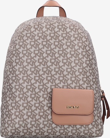 DKNY Backpack 'Livvy' in Beige: front