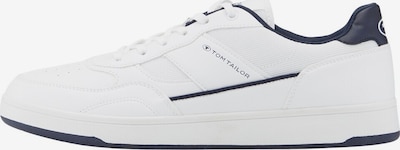 TOM TAILOR Matalavartiset tennarit värissä laivastonsininen / valkoinen, Tuotenäkymä