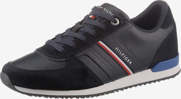 TOMMY HILFIGER Platform trainers in Blue: front