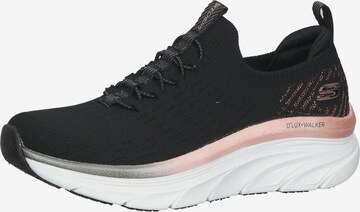 SKECHERS Sneakers 'D'Lux  Walker' in Black: front