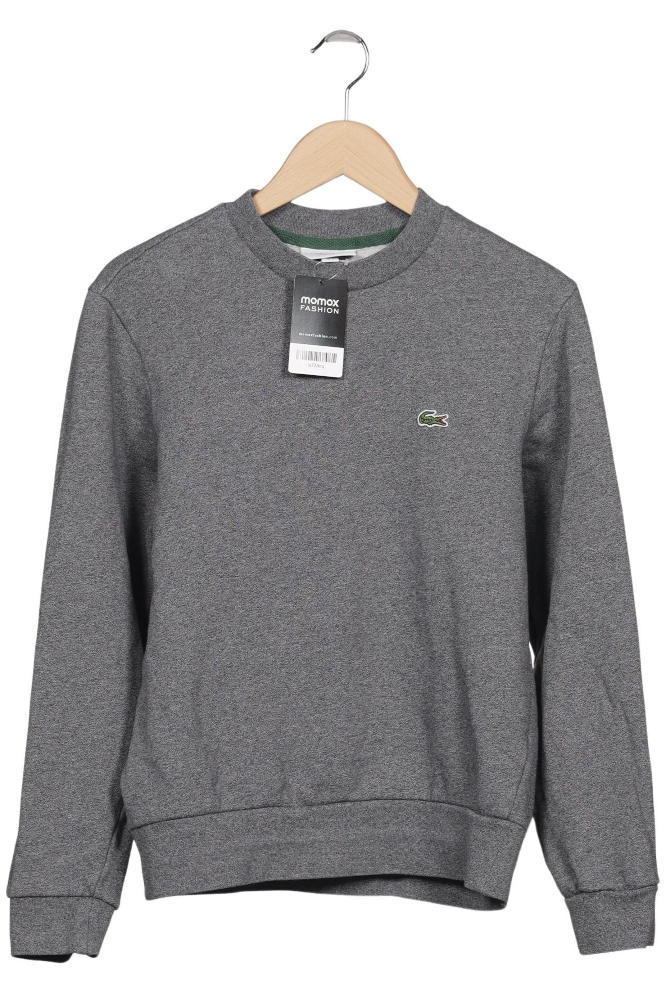 LACOSTE Sweater S in Grau: Vorderseite