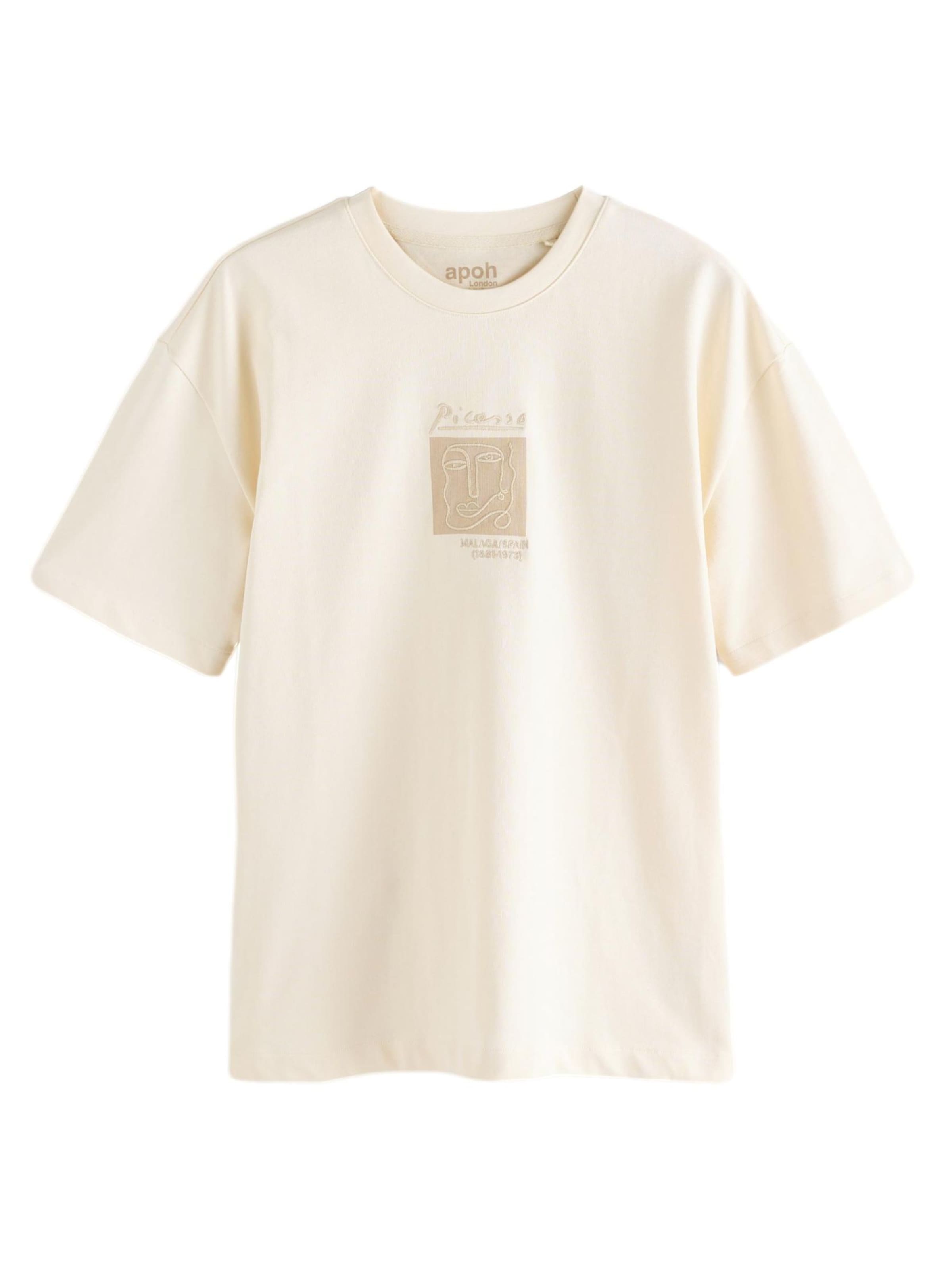 Next Koszulka w kolorze beżowy: przód