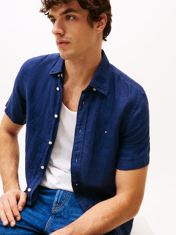 Coupe regular Chemise TOMMY HILFIGER en bleu