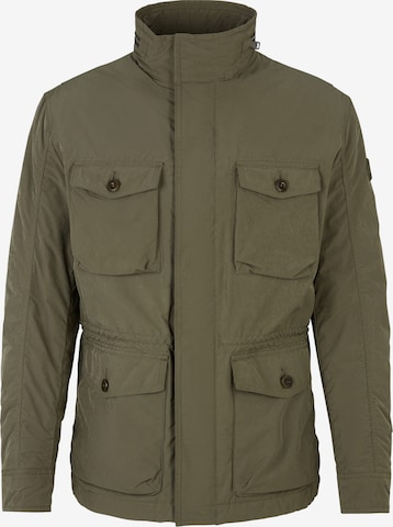 JOOP! Jeans Between-Season Jacket 'Elton' in Green: front