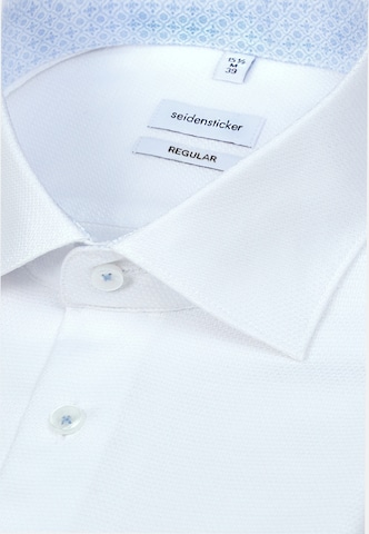 SEIDENSTICKER Regular fit Business shirt in White