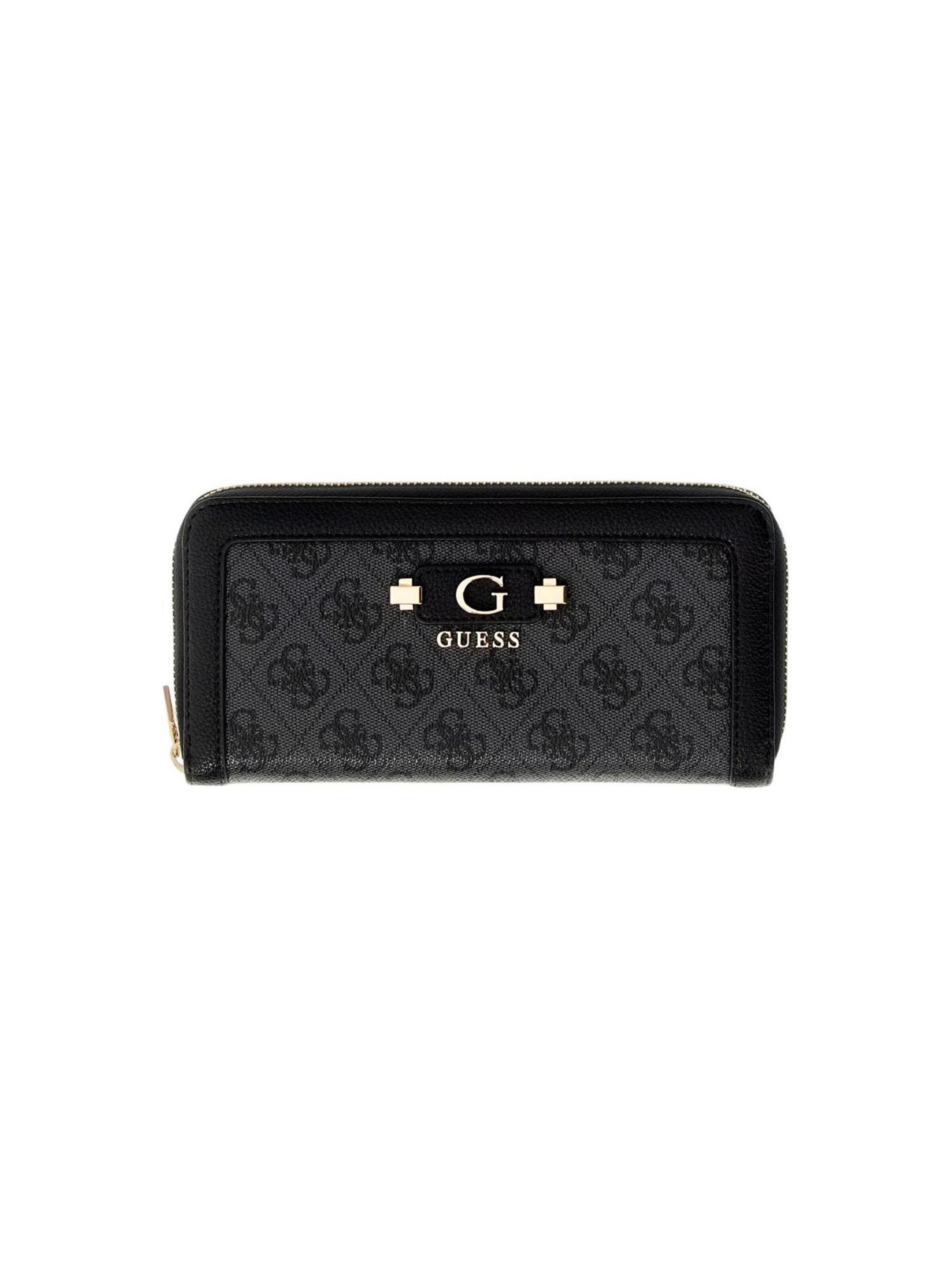 Portamonete 'COLEEN LOGO SML ZIP SWSG97 49146' in One Size GUESS di colore antracite, Visualizzazione prodotti