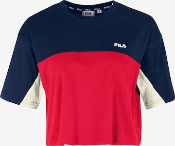 FILA Shirt 'BIRSTEIN' in Rot: predná strana