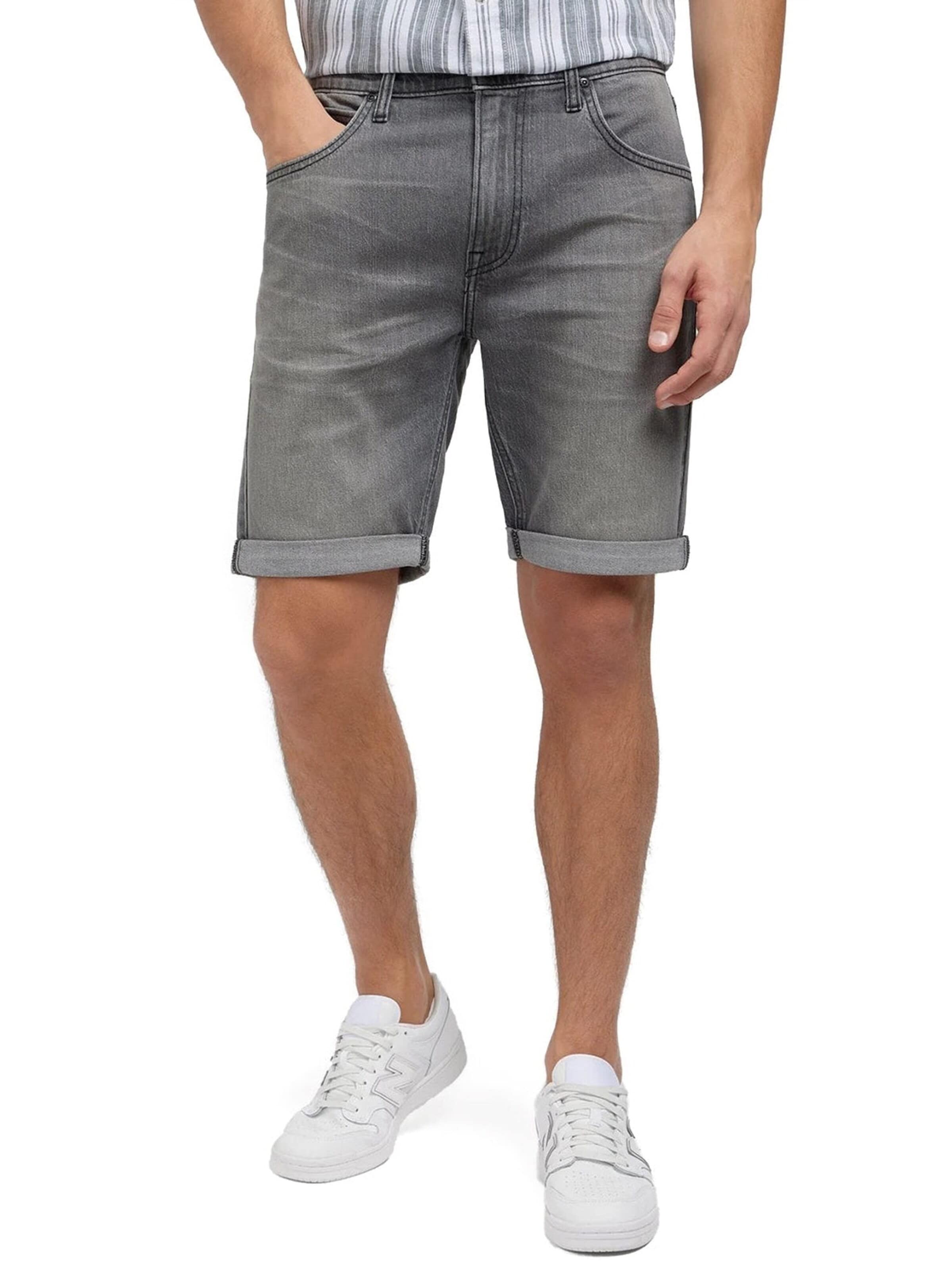 Lee Regular Jeans '5 POCKET SHORTS' in Grey: front