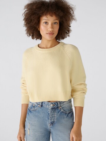 OUI Pullover in Gelb: Vorderseite