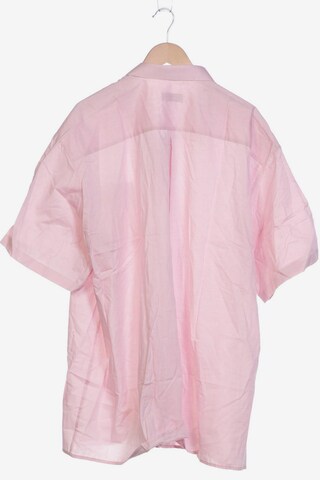 Marvelis Button Up Shirt in 4XL in Pink