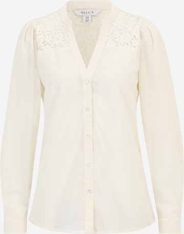 Wallis Bluse in Beige: predná strana