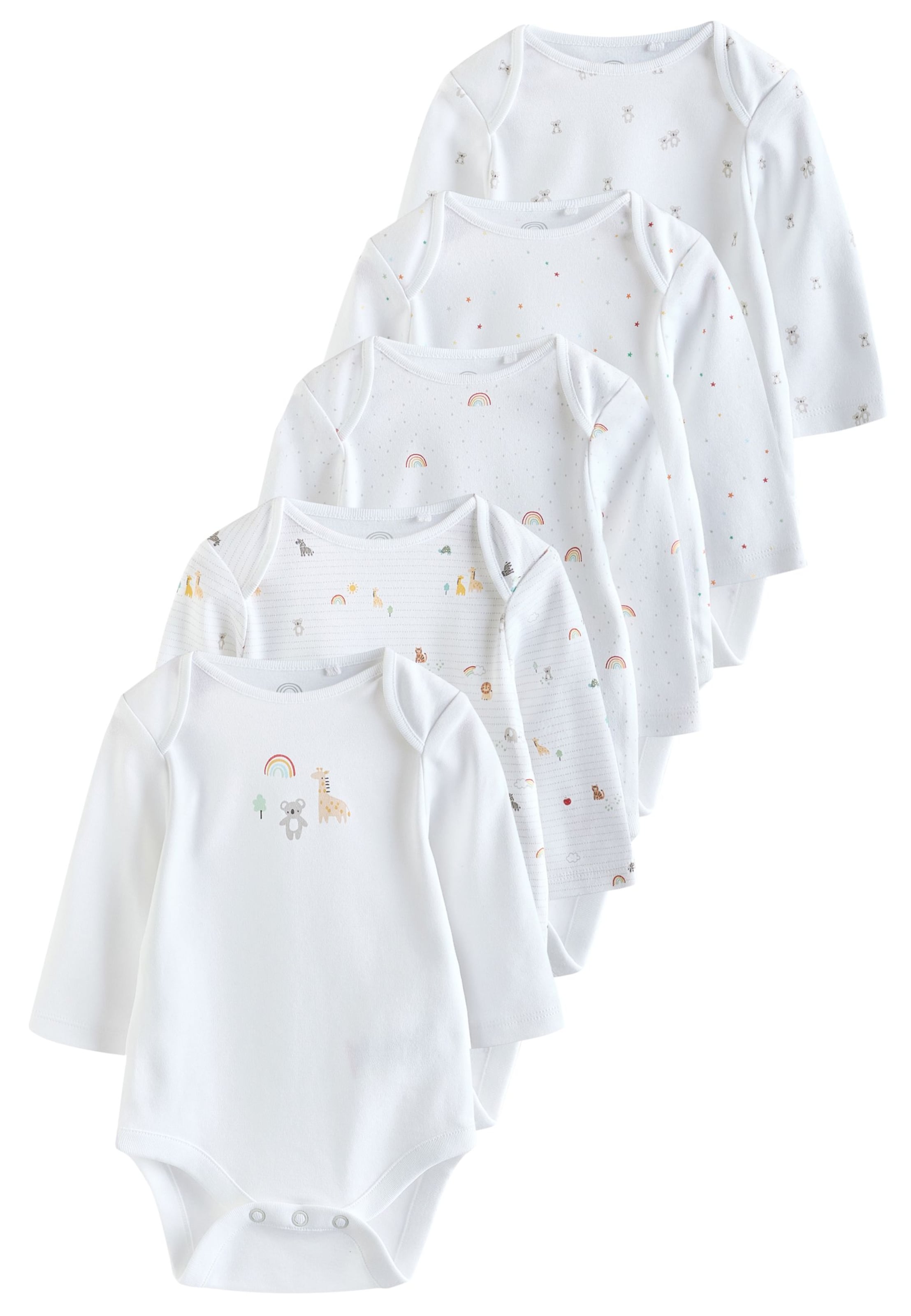 Next Romper/bodysuit in White: front