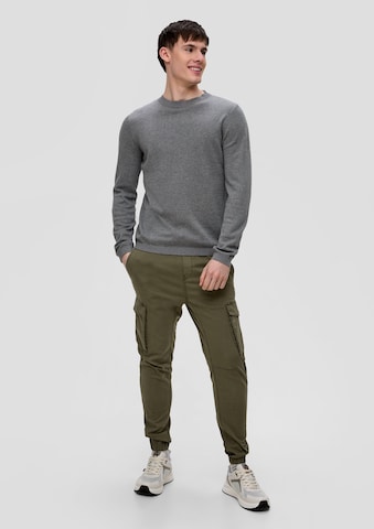 QS Pullover in Grau