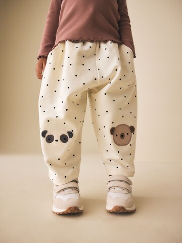 Next Свободный крой Штаны в Белый: спереди