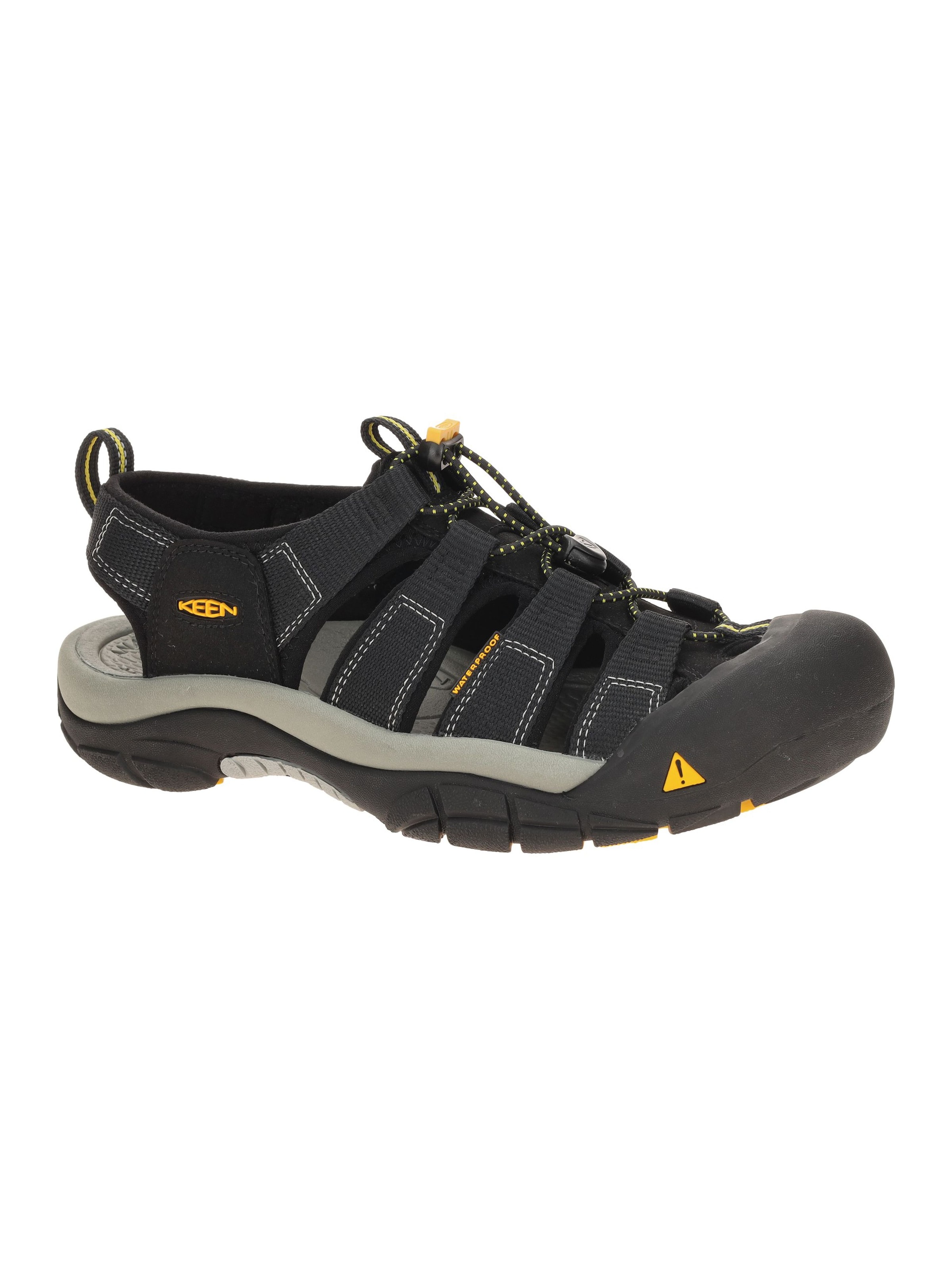 KEEN Sandals in Black: front