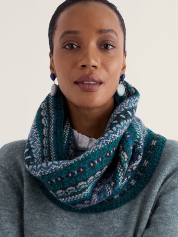 Seasalt Cornwall Scarf 'Falling Light' in Blue: front