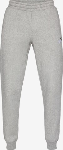 PUMA Workout Pants 'ESS No. 1' in Grey: front