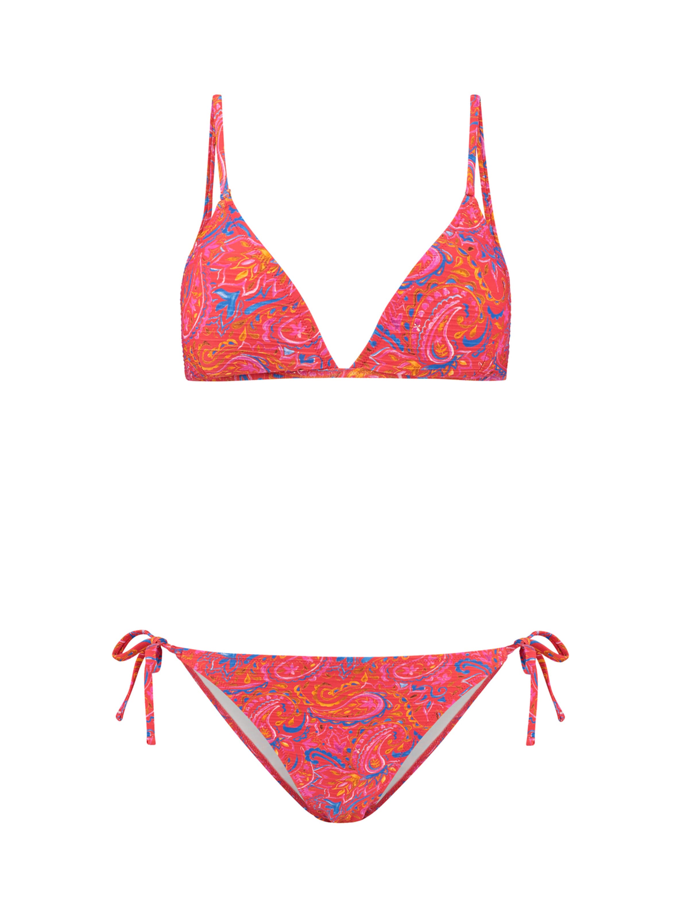 Shiwi Trojúhelníková Bikiny 'Romy' – červená: přední strana