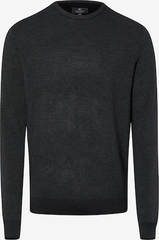 Pull-over Nils Sundström en gris : devant