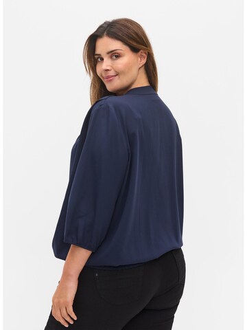 Zizzi Blouse 'Luby' in Blue