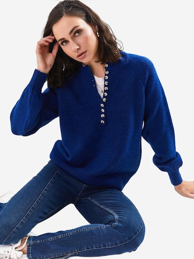 Pullover 'Pullover' in S-M Bianco Lucci di colore navy, Visualizzazione prodotti
