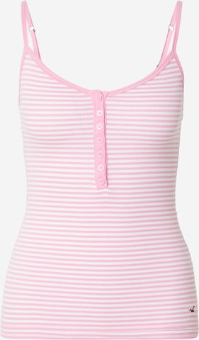 HOLLISTER Toppi värissä vaaleanpunainen: etupuoli