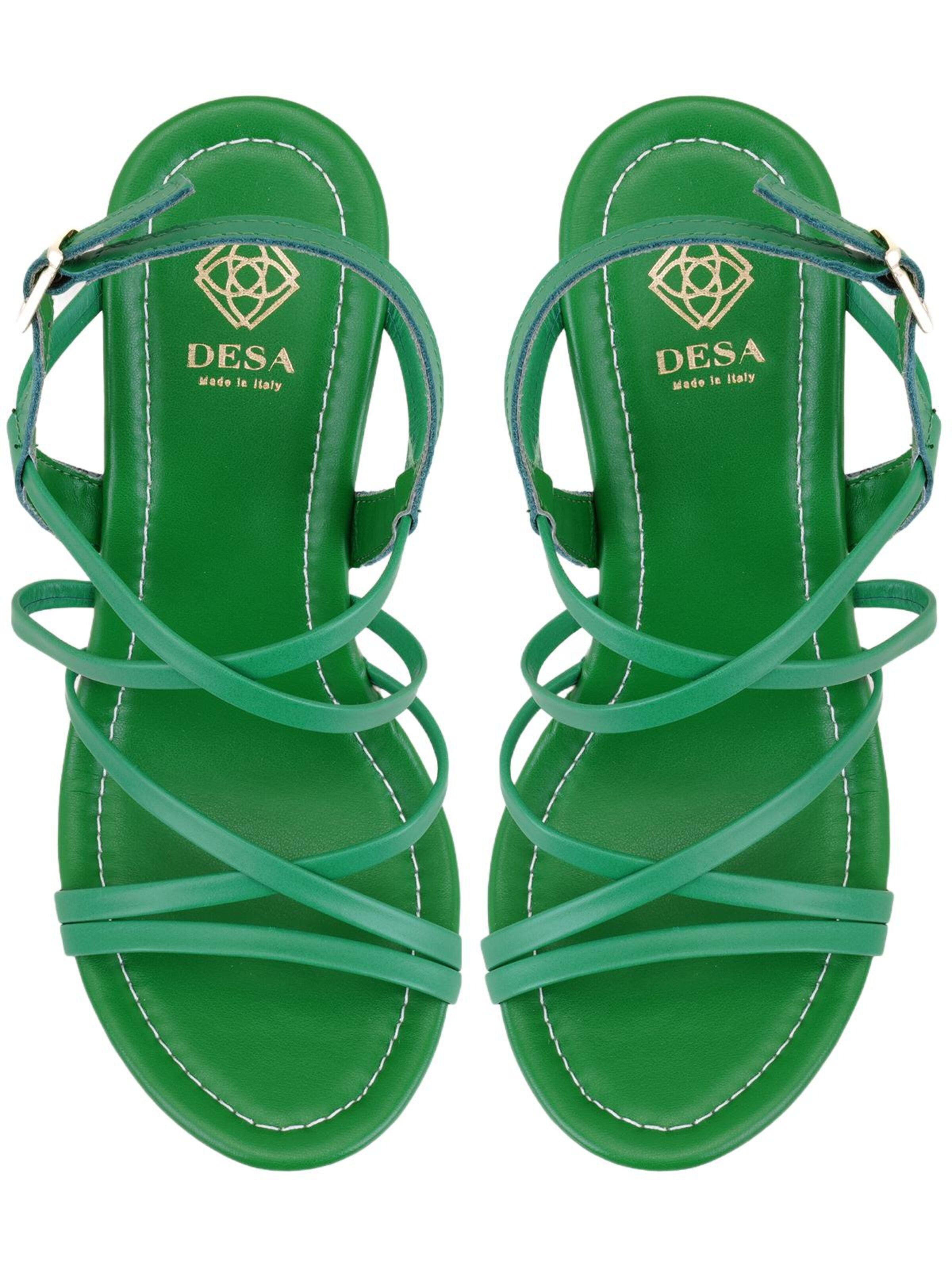 Desa - Sandalias de dedo 'Sandalen' en verde