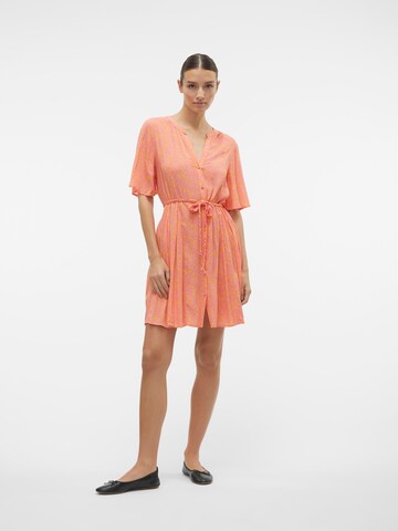 VERO MODA Blousejurk 'MENNY' in Oranje