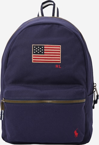 Zaino 'AMERICANA' di Polo Ralph Lauren in blu: frontale