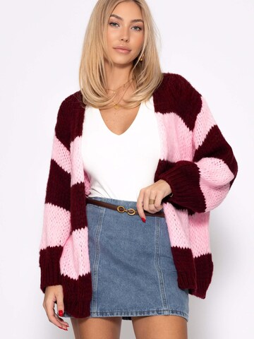 SASSYCLASSY Oversizestrickjacke‌‌‌‌‌‌‌‌‌ in Rot