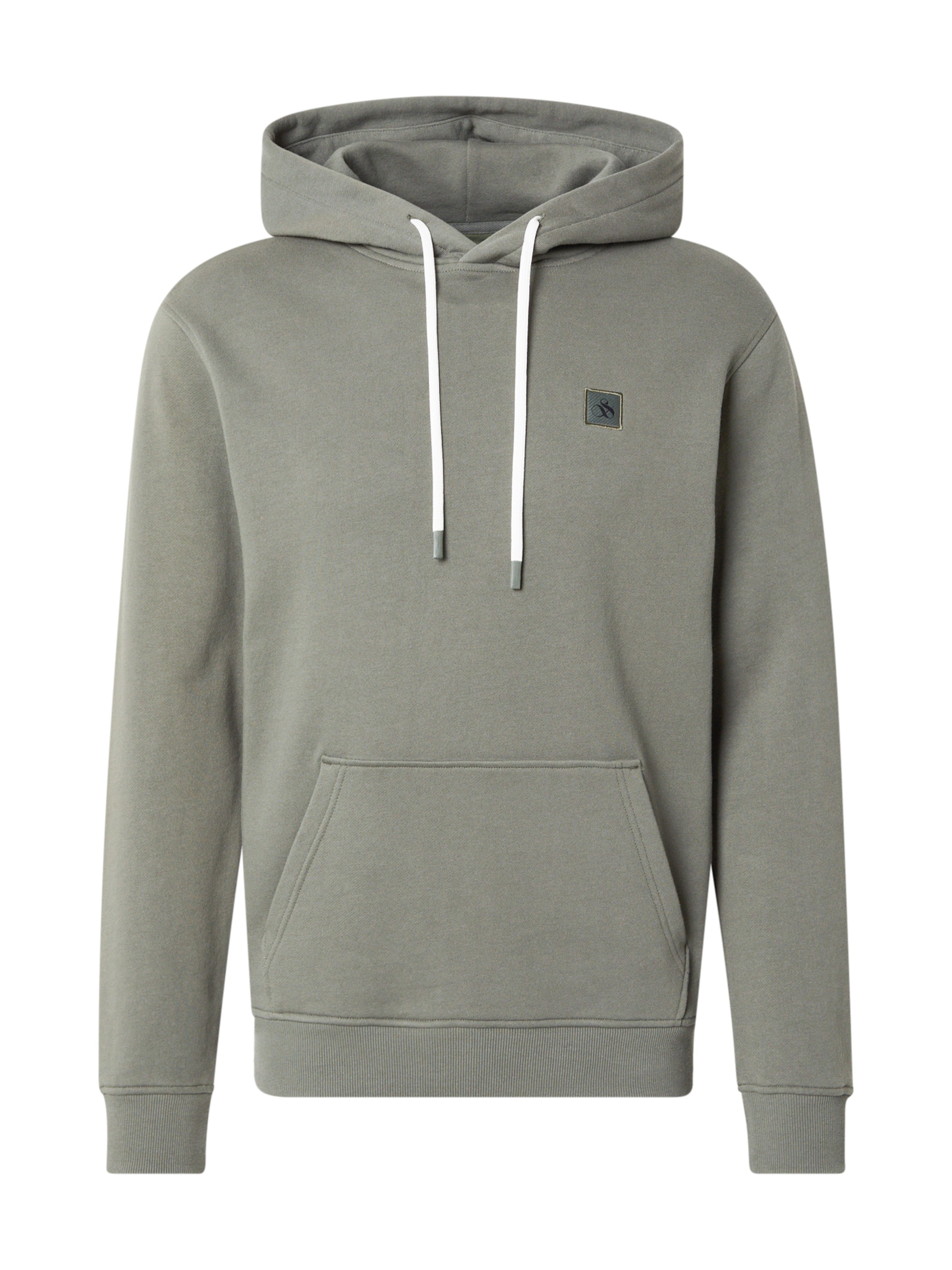 SCOTCH & SODA Sweatshirt in Green: front