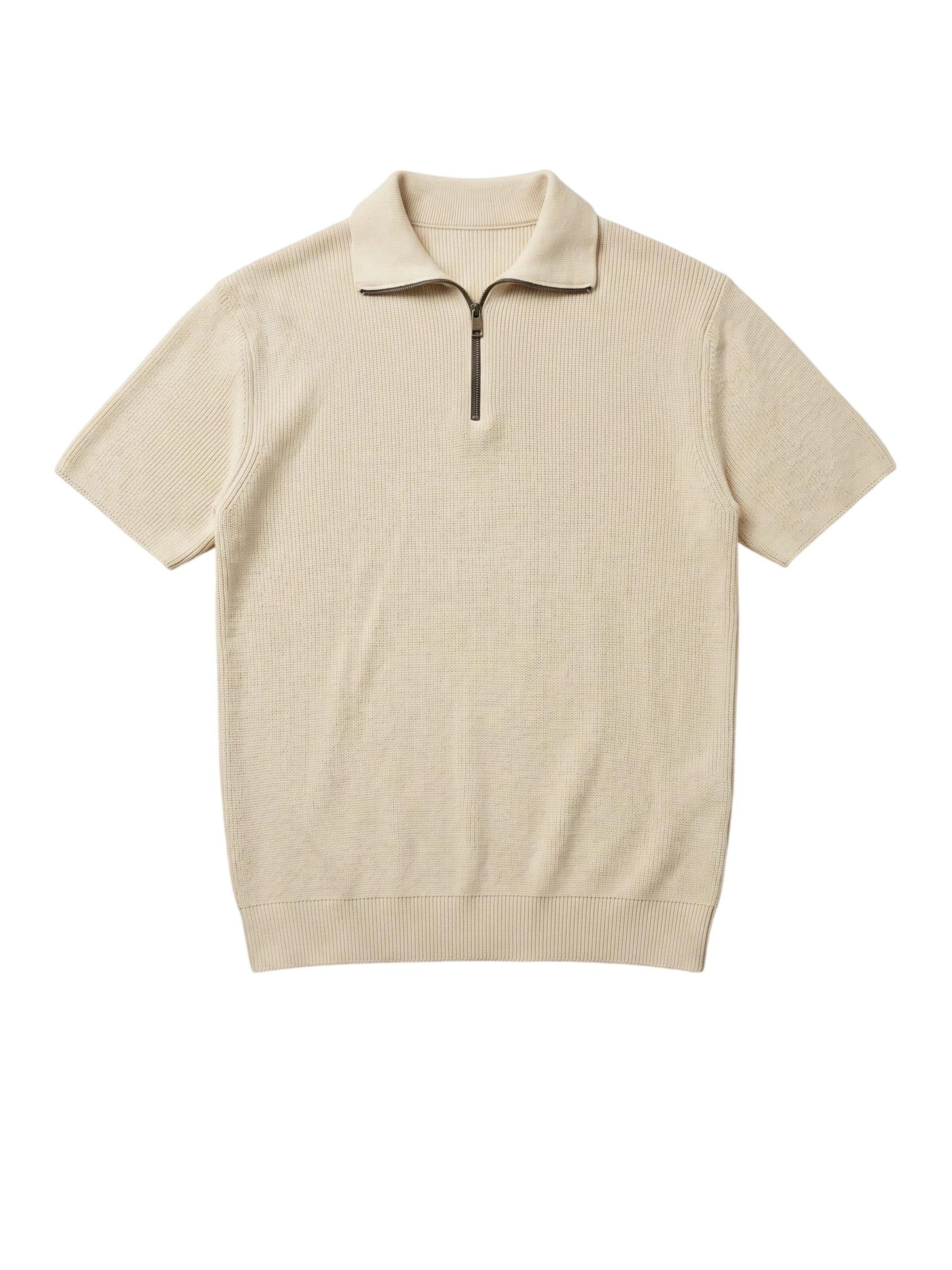 T-Shirt Kleidermafia en beige : devant