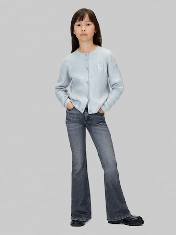 Calvin Klein JeansFlared/zvonoliki kroj Traperice - siva boja